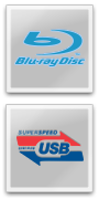 Blu-ray and USB 3.0